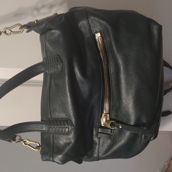 🔥SALE orYany Tote Bag in a Beautiful Hunter Green Leather. NWOT - Picture 3 of 16